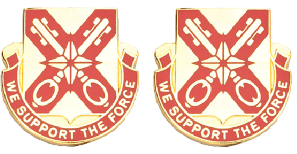 927th SUPPORT BATTALION Distinctive Unit Insignia - Pair