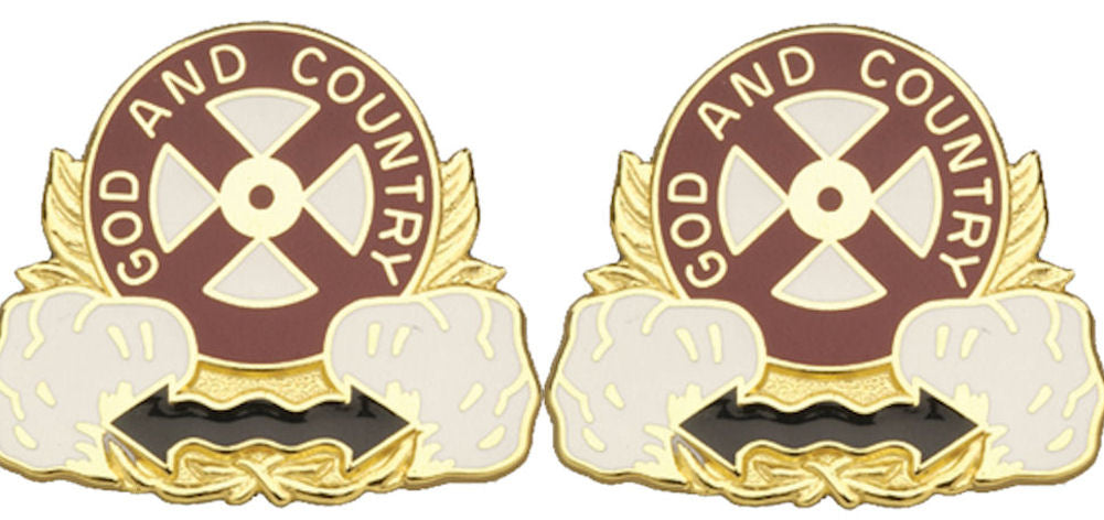 1103rd TRANSPORTATION BATTALION Distinctive Unit Insignia - Pair