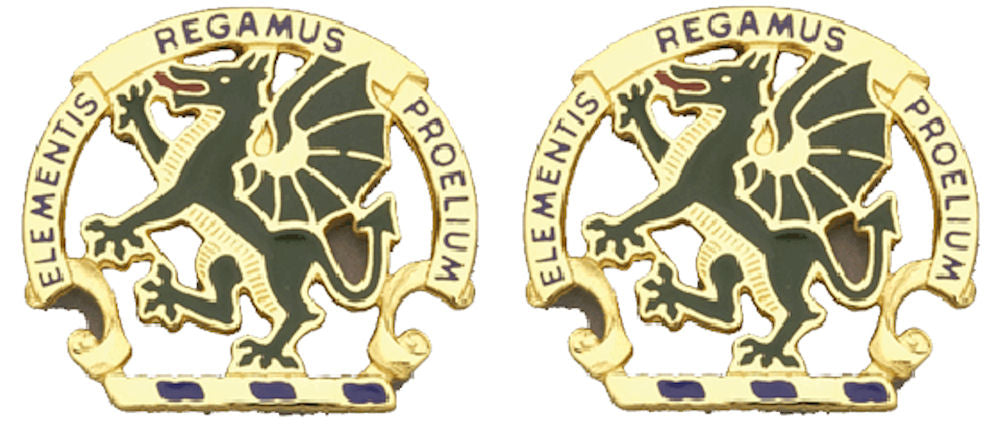 CHEM SCHOOL Distinctive Unit Insignia - Pair