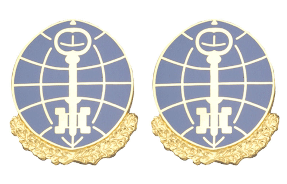 INTELLIGENCE & SEC COMMAND Distinctive Unit Insignia - Pair