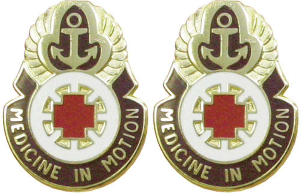 FT EUSTIS Distinctive Unit Insignia - Pair