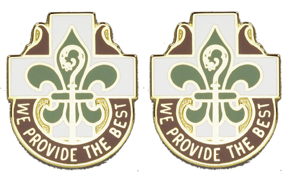 FT POLK Distinctive Unit Insignia - Pair