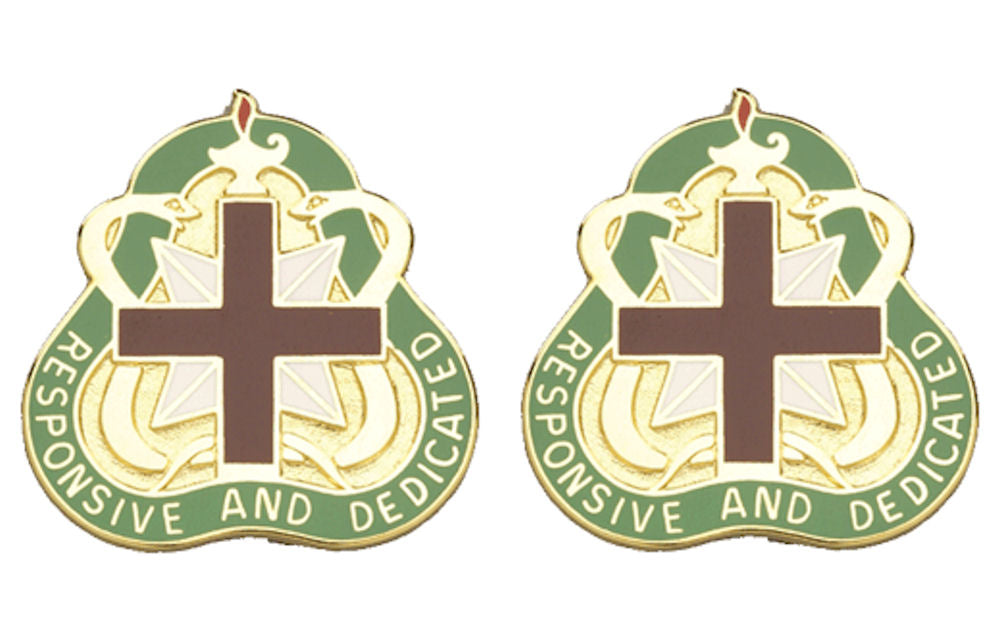 US ARMY MEDICAL COMMAND Distinctive Unit Insignia - Pair
