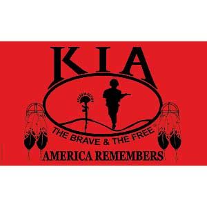 FLAG-KIA Native American