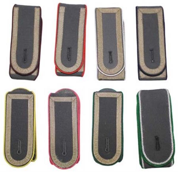 10 PACK German Army Rank Shoulder Boards for Epaulets - Military Surplus