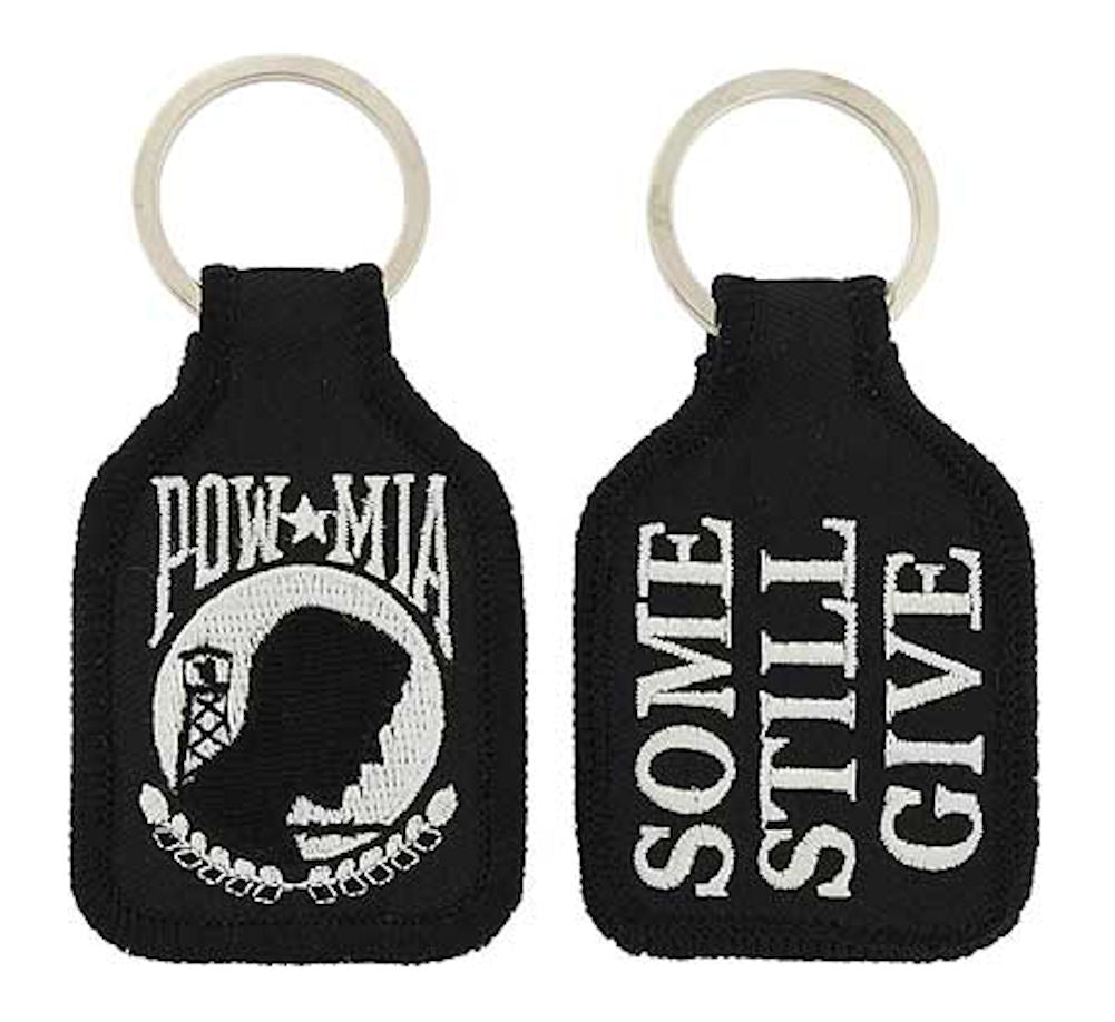Embroidered Key Chain - POW-MIA
