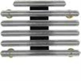 Ribbon Bar Holder with 1/8 inch Gap - 17 Ribbons