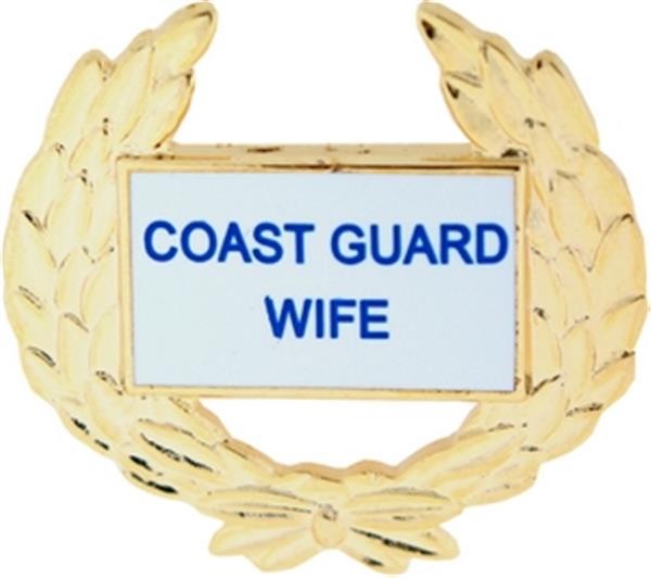 USCG Wife Small Pin