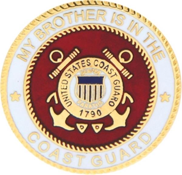 USCG My Brother Small Pin