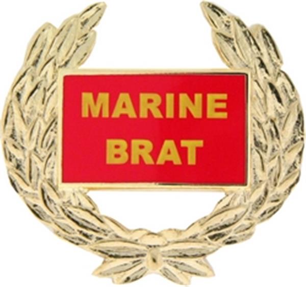 Marine Brat Small Hat Pin