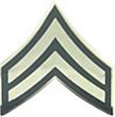 E-4 CPL Small Hat Pin 3-4"