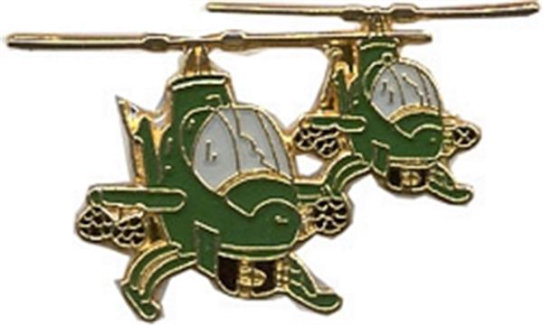 2 Cobra Formation Small Hat Pin