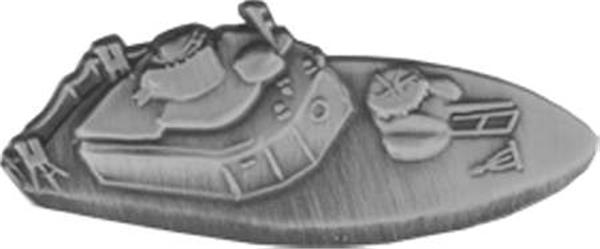 Alpha ASPB Small Hat Pin