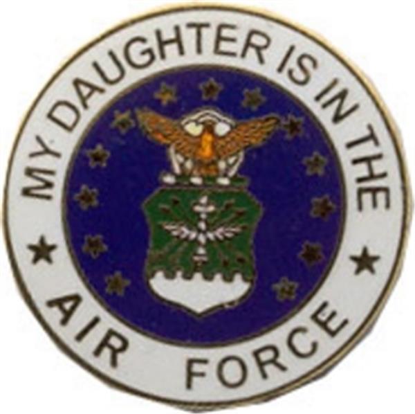 My USAF Daughter Small Hat Pin