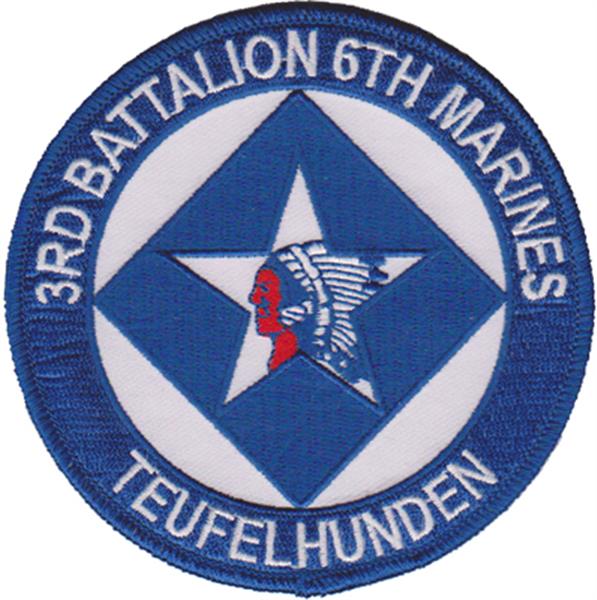 3rd Battalion 6th Marines USMC Patch