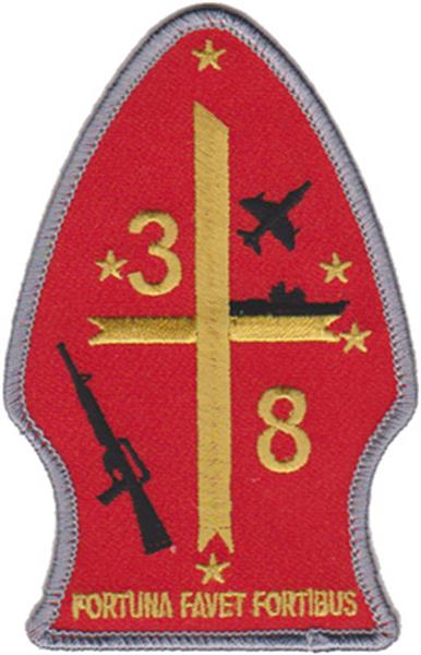 3rd Battalion 8th Marines USMC Patch