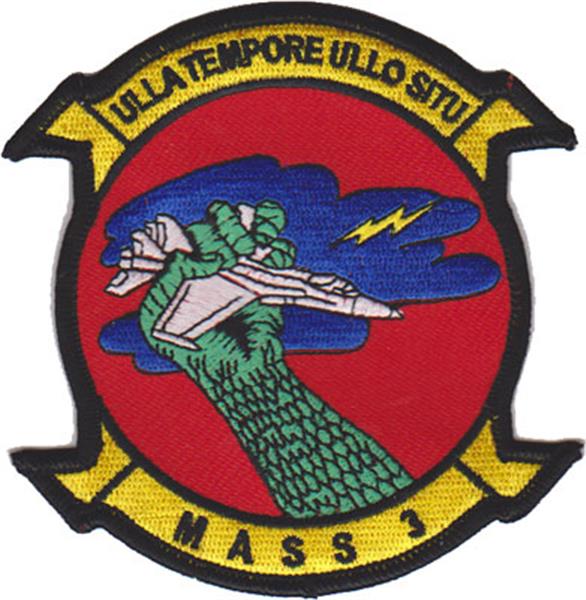 Marine Air Support Squadron 3 USMC Patch