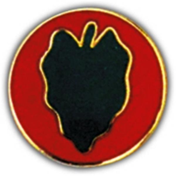 24th Infantry Division Small Hat Pin