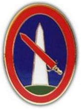 Mil Dist DC Small Hat Pin