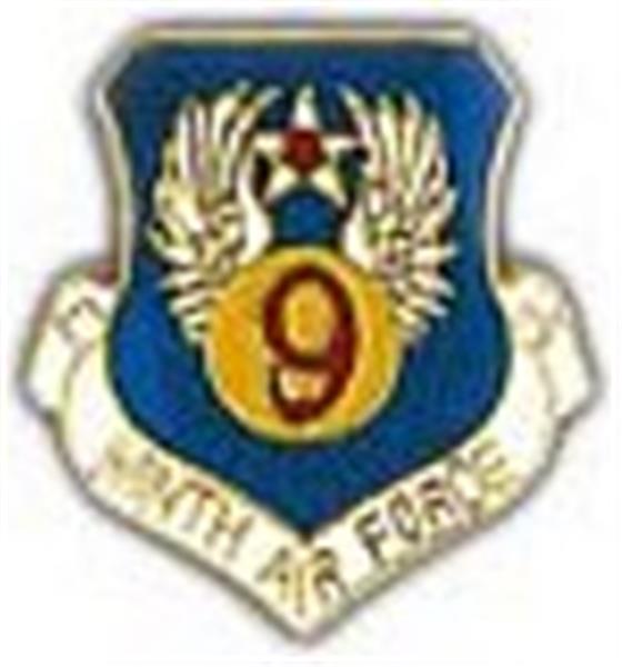 9th Air Force Small Pin