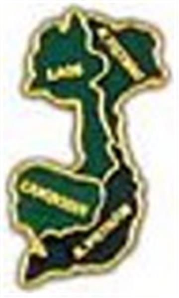 S. E. Asia Map Small Pin