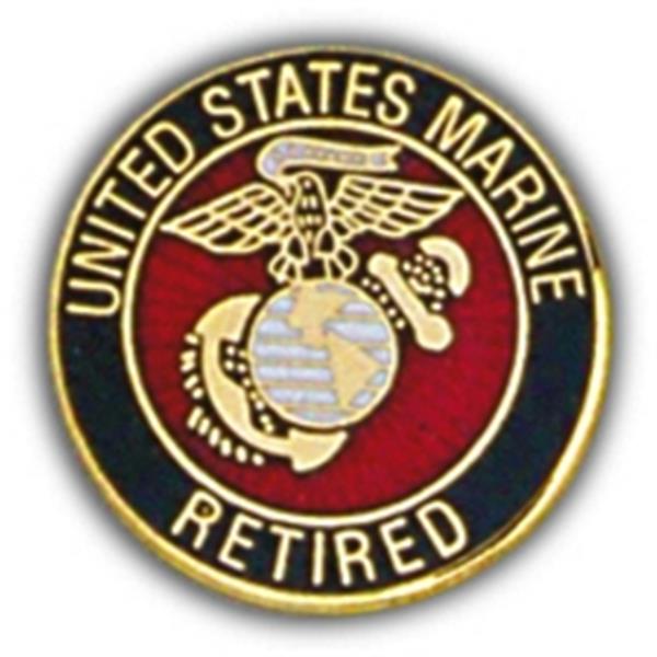 USMC Retired Small Hat Pin
