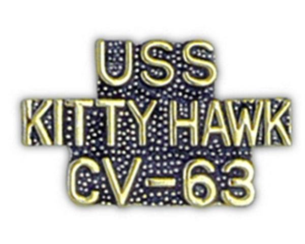 USS KITTY HAWK CV-63 Small Pin