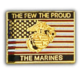 The Marines Small Hat Pin
