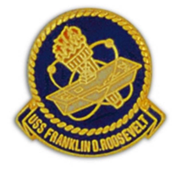 USS Franklin Roosevelt Small Pin