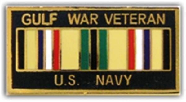 Gulf War Veteran USN Small Pin