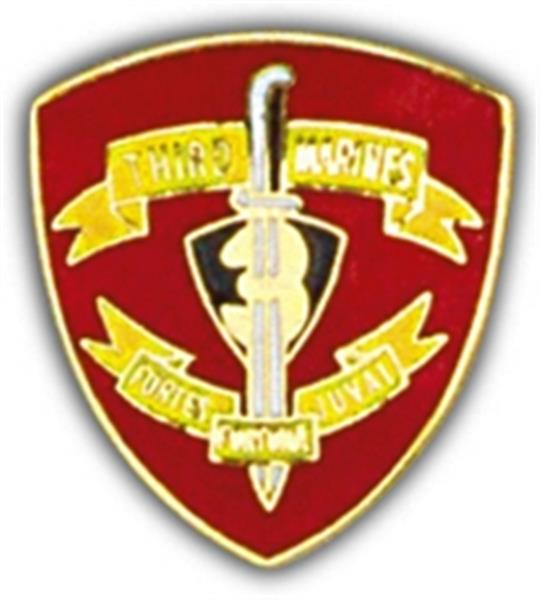 3rd RGT Small Hat Pin