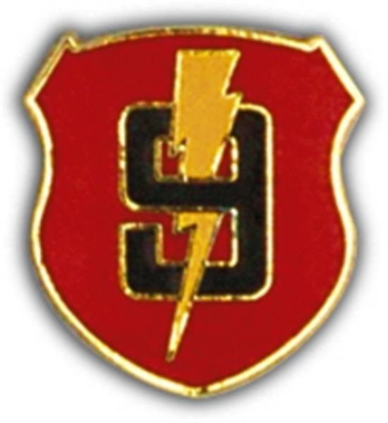 9th RGT Small Hat Pin