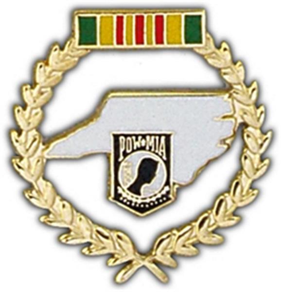 North Carolina POW Large Pin
