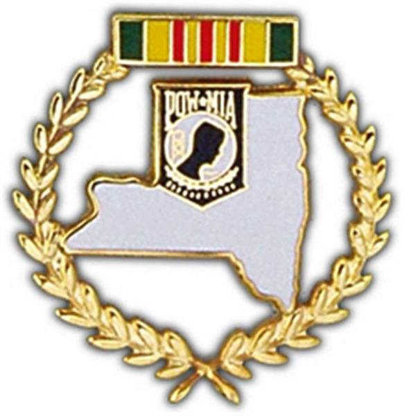 New York POW Large Pin