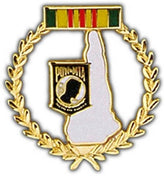 New Hampshire POW Large Pin