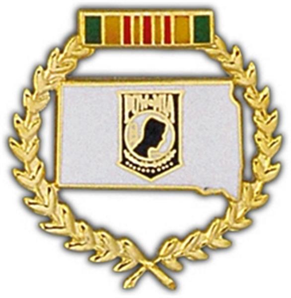 South Dakota POW Large Pin