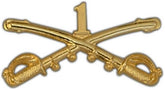 1st Cavalry Large Pin