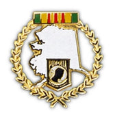 Alaska POW Large Pin