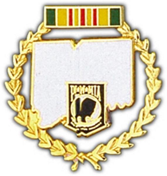 Connecticut POW Large Pin