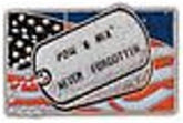 POW Never Forgotten Small Pin