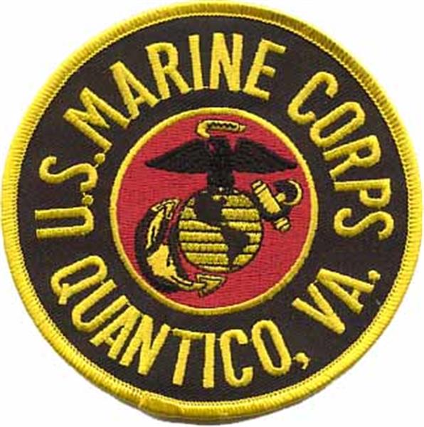 USMC QUANTICO USMC Patch