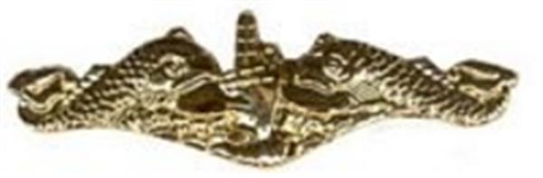 Submarine Gold Large Pin - CLEARANCE!