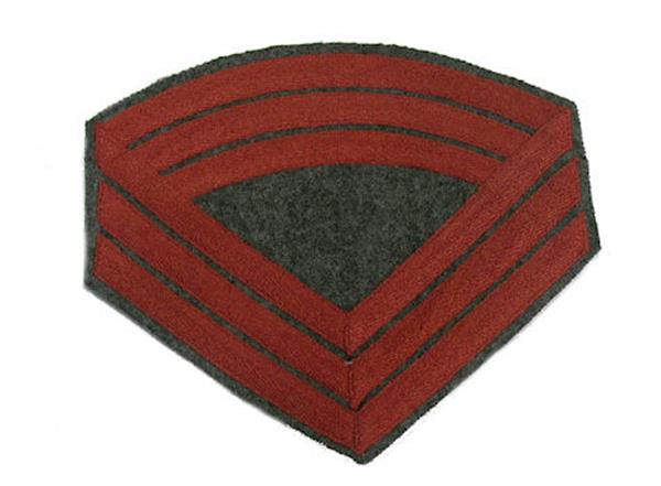 Civil War Confederate Rank Chevron - ARTILLERY