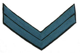 Civil War C.S. Chevrons with Grey Wool - INFANTRY