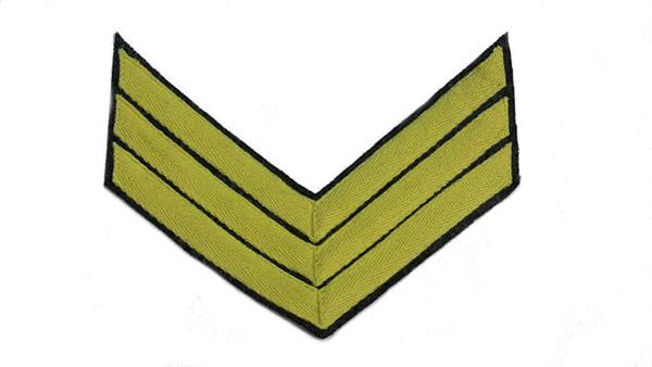 Civil War Confederate Rank Chevron - CAVALRY