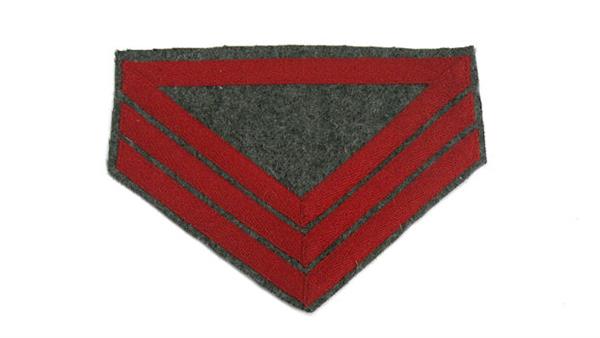 Civil War Confederate Rank Chevron - ARTILLERY