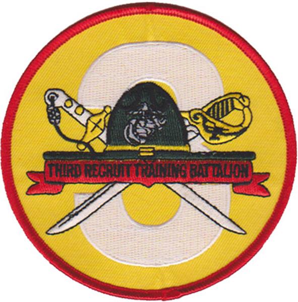 Third Recruit Training Battalion Marine Patch