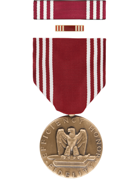 Army Good Conduct Full Size Medal Box Set with Lapel Pin