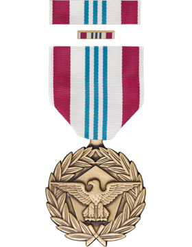 Defense Meritorious Service Full Size Medal Box Set with Lapel Pin