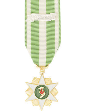Vietnam Campaign With Date Bar Mini Medal